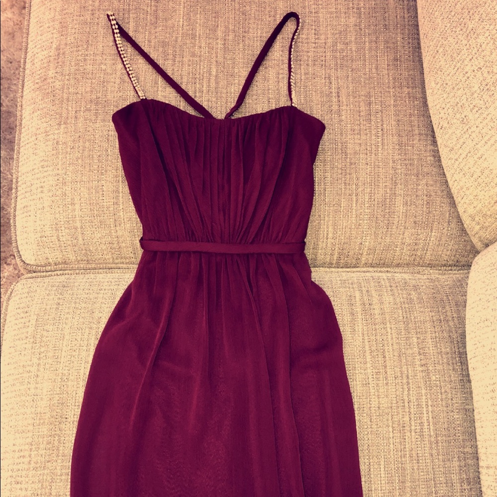 I am selling a David’s Bridal dress.